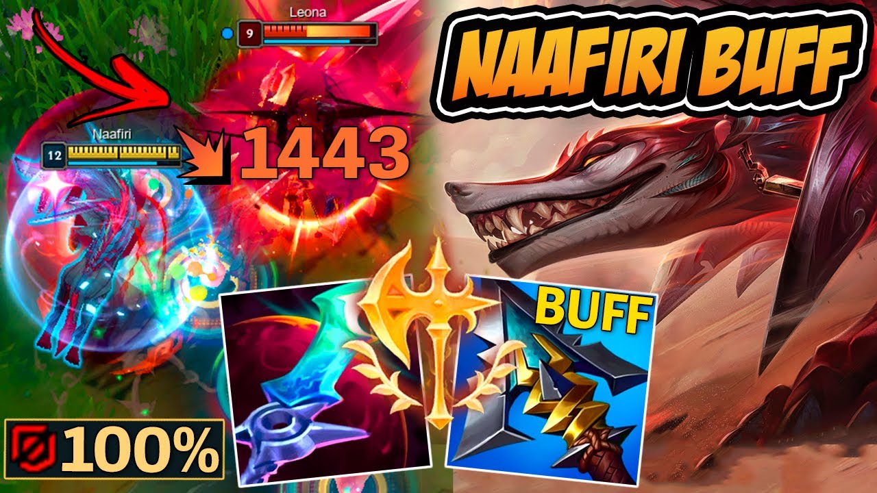 NAAFIRI MID VOLTOU E TÁ MUITO ROUBADA COM ESSES BUFFS !! - LEAGUE OF LEGENDS