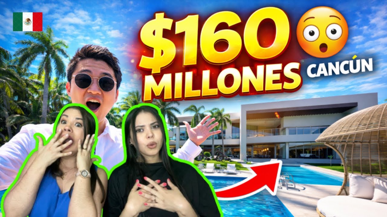 🏝️🏡💰 En Isla Dorada, Cancún VENDO CASA de $160 MILLONES ¡CUBANAS REACCIONAN! 😱🔥🇨🇺✨
