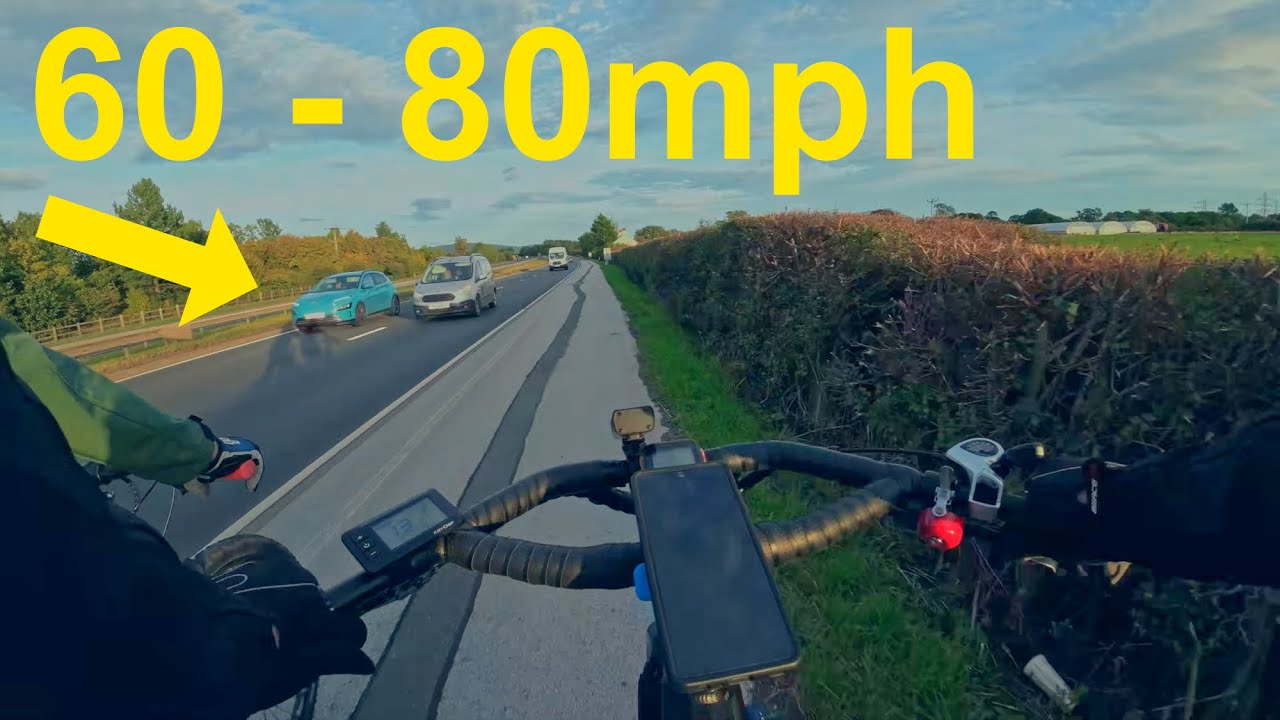 Cycle Path of Doom - A55 St Asaph - North Wales