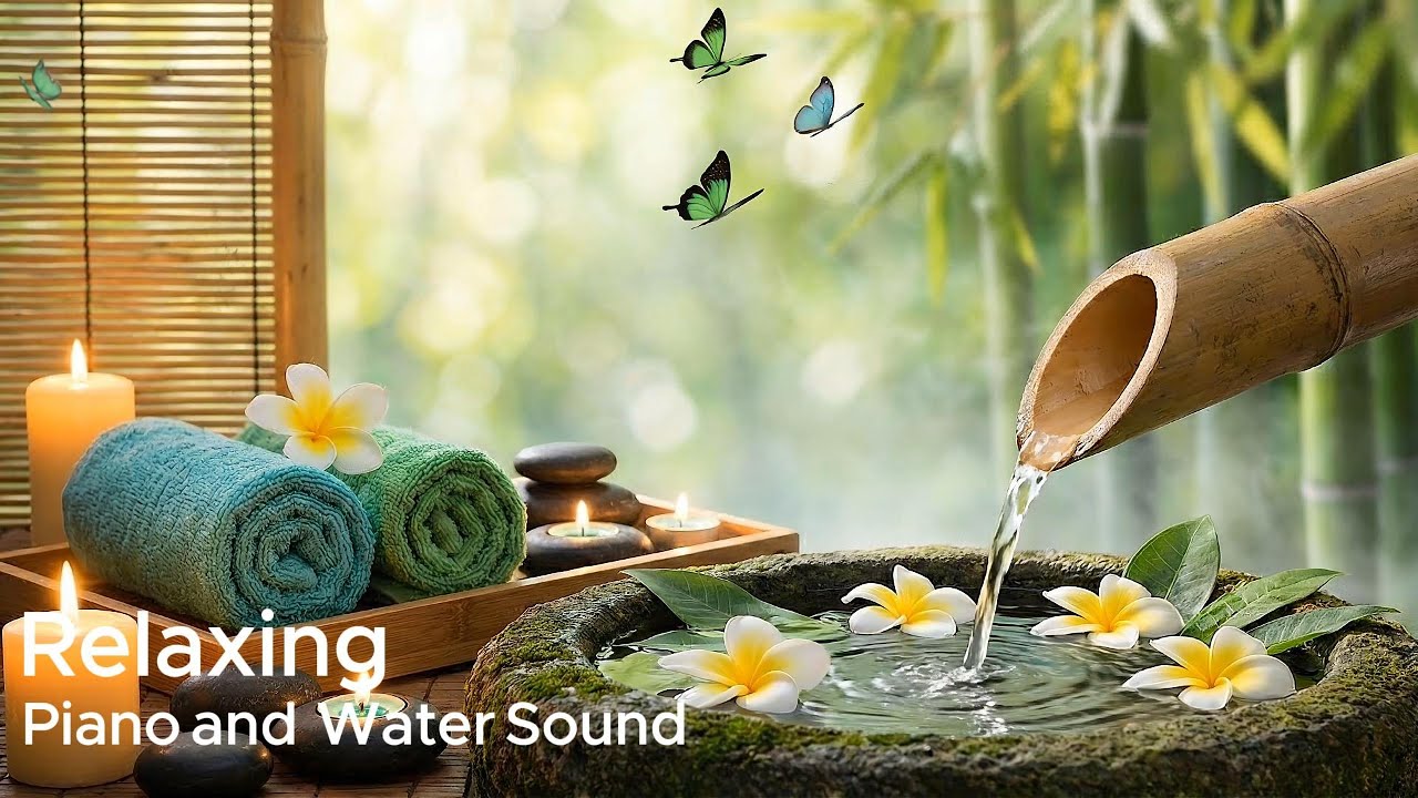 Nature’s Healing Piano | Soft Piano & Water Sounds for Deep Sleep
