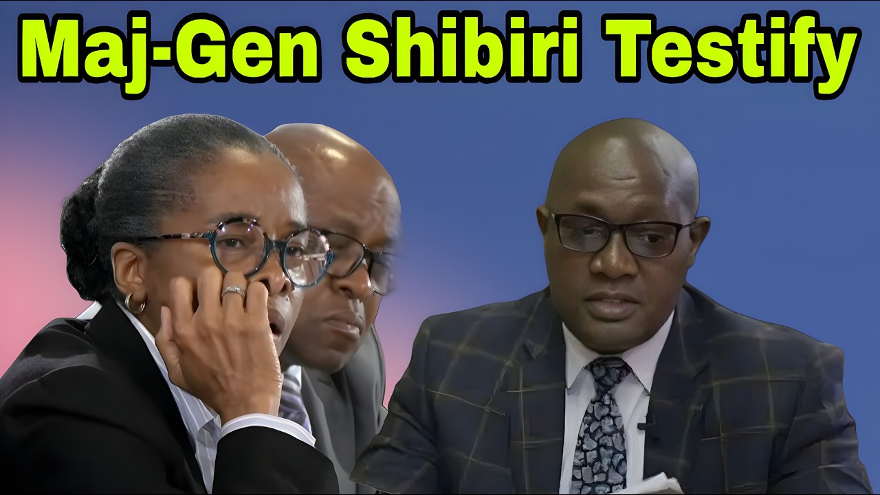 Madlanga Commission of Inquiry. Major Genera Richard Shibiri.