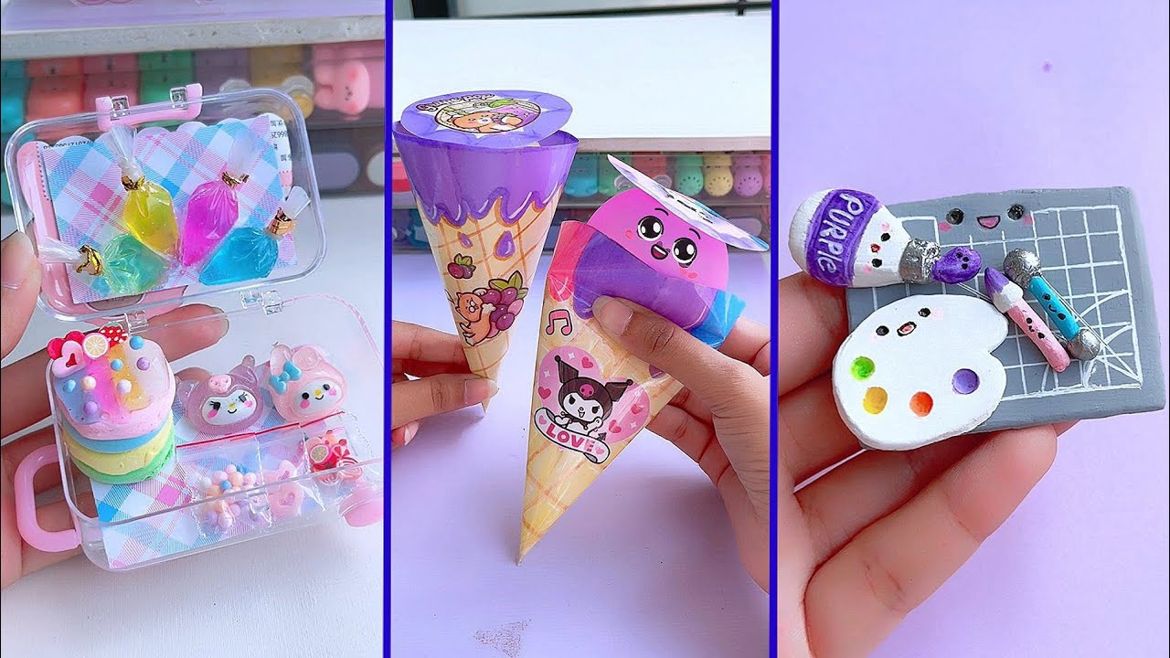 Easy craft ideas/ miniature craft / easy to make/ paper craft / how to make / DIY /school project