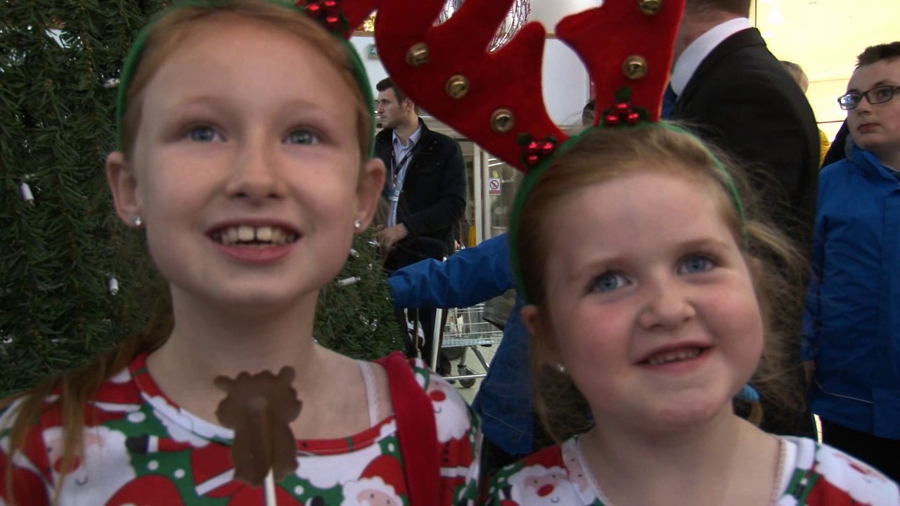 Santa Arrives at Rushmere