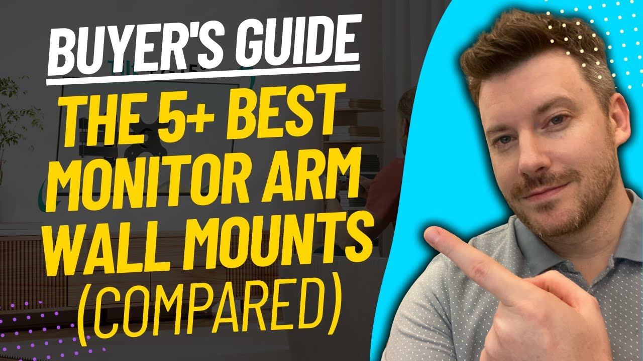 TOP 5 BEST MONITOR ARM WALL MOUNTS - Monitor Wall Arm Mount Review (2023)