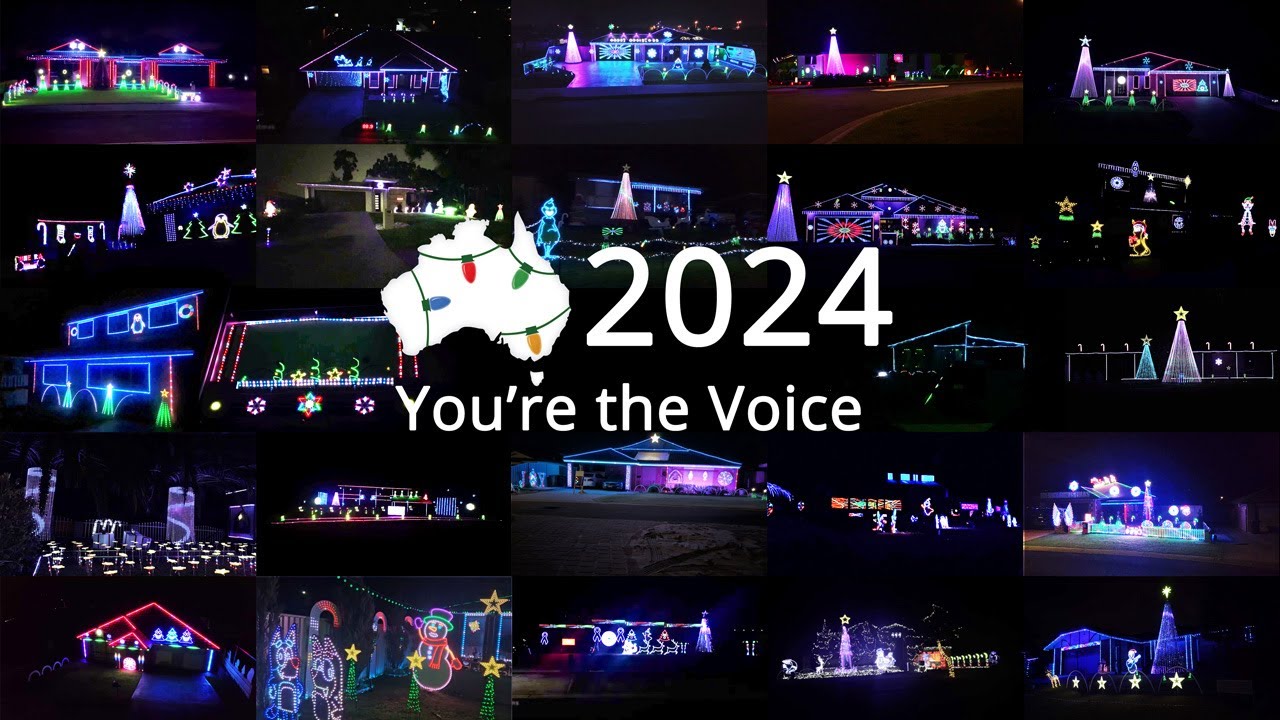 2024 AusChristmasLighting members around the world - You're the Voice