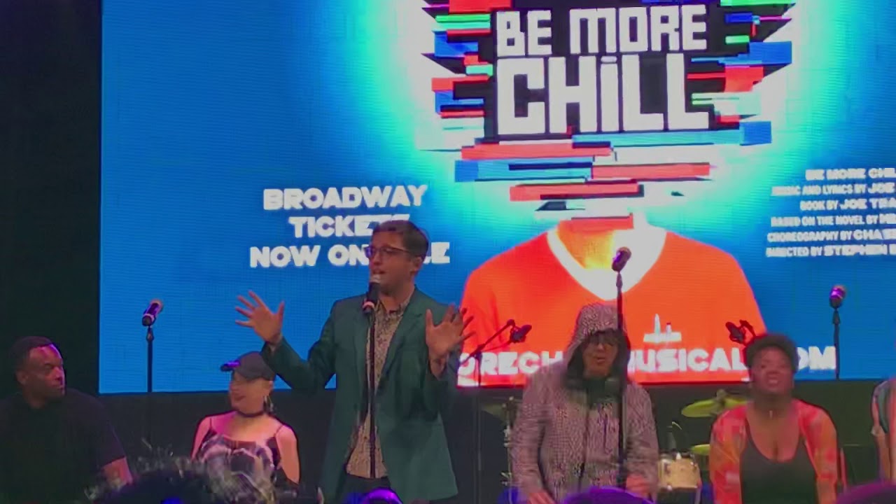 Will Roland & cast of Be More Chill - Elsie Fest 2018 - NYC