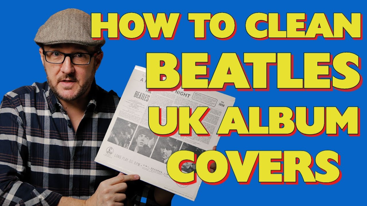 How To Clean Beatles UK Album Covers #shorts