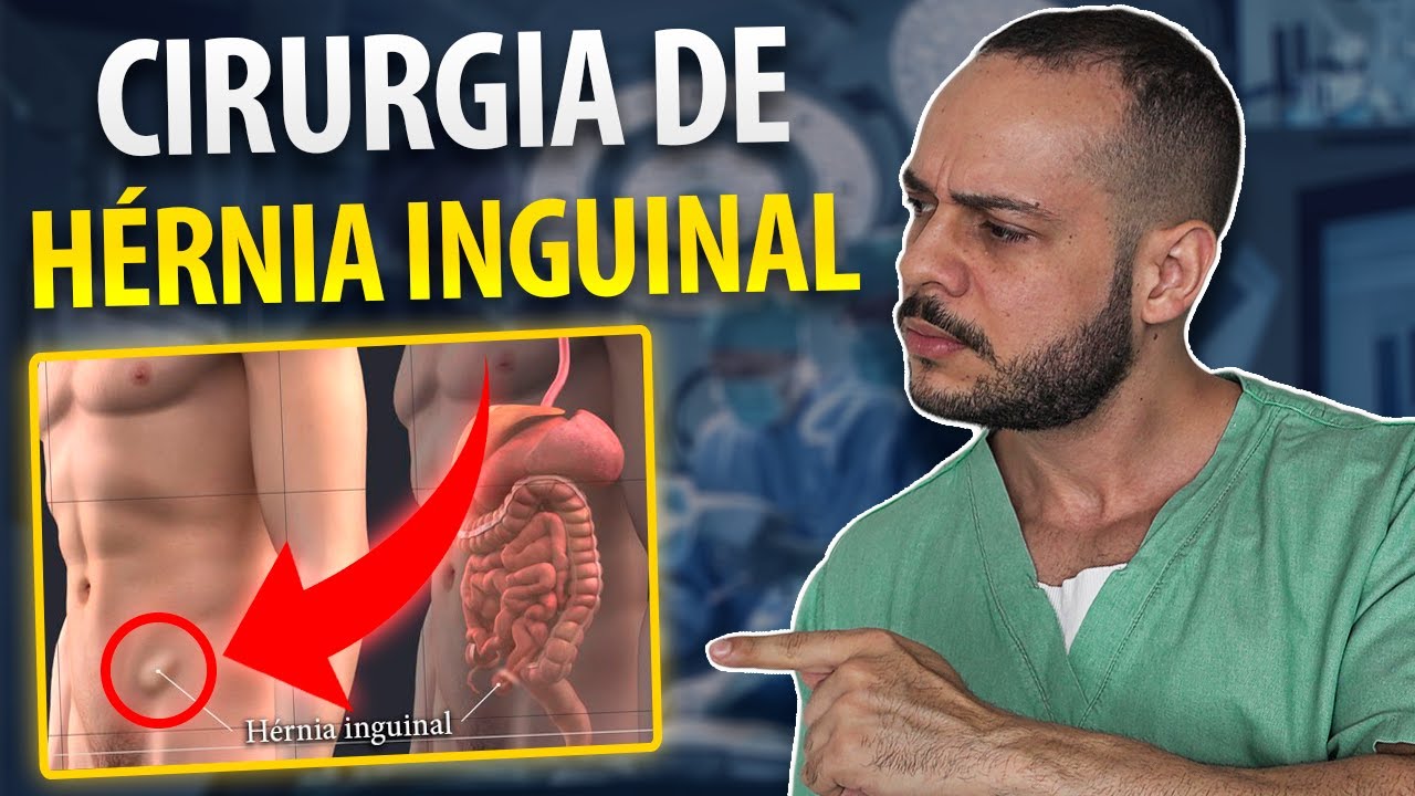 Anestesia para a cirurgia de HERNIOPLASTIA
