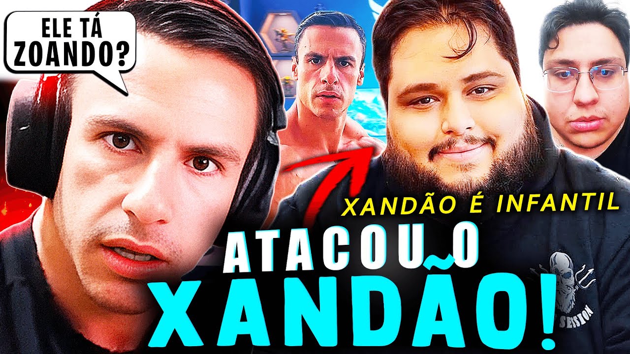 SUPER XAND&Atilde;O REAGINDO - MIORIM E MALBORO DETONAM O SUPER XAND&Atilde;O EM REACT (RESPOSTA)