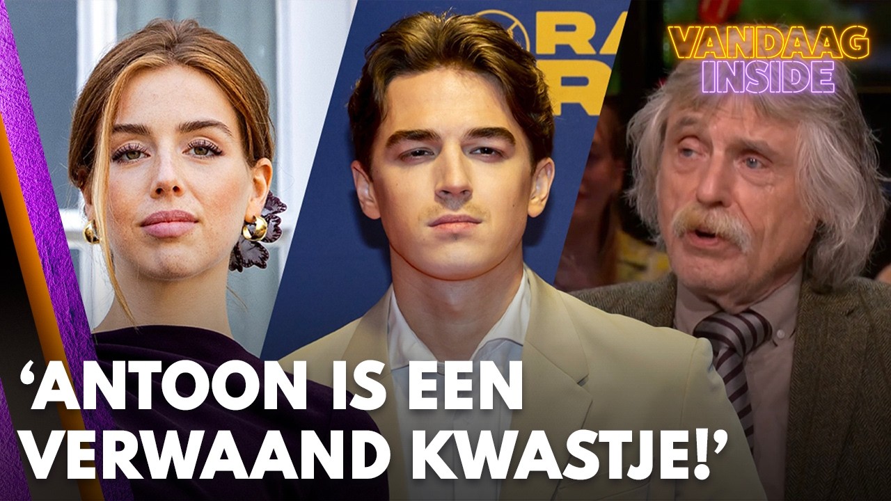 Johan Derksen hekelt 'verwaand kwastje' Antoon: 'Hij moet gewoon antwoord geven over Alexia!'