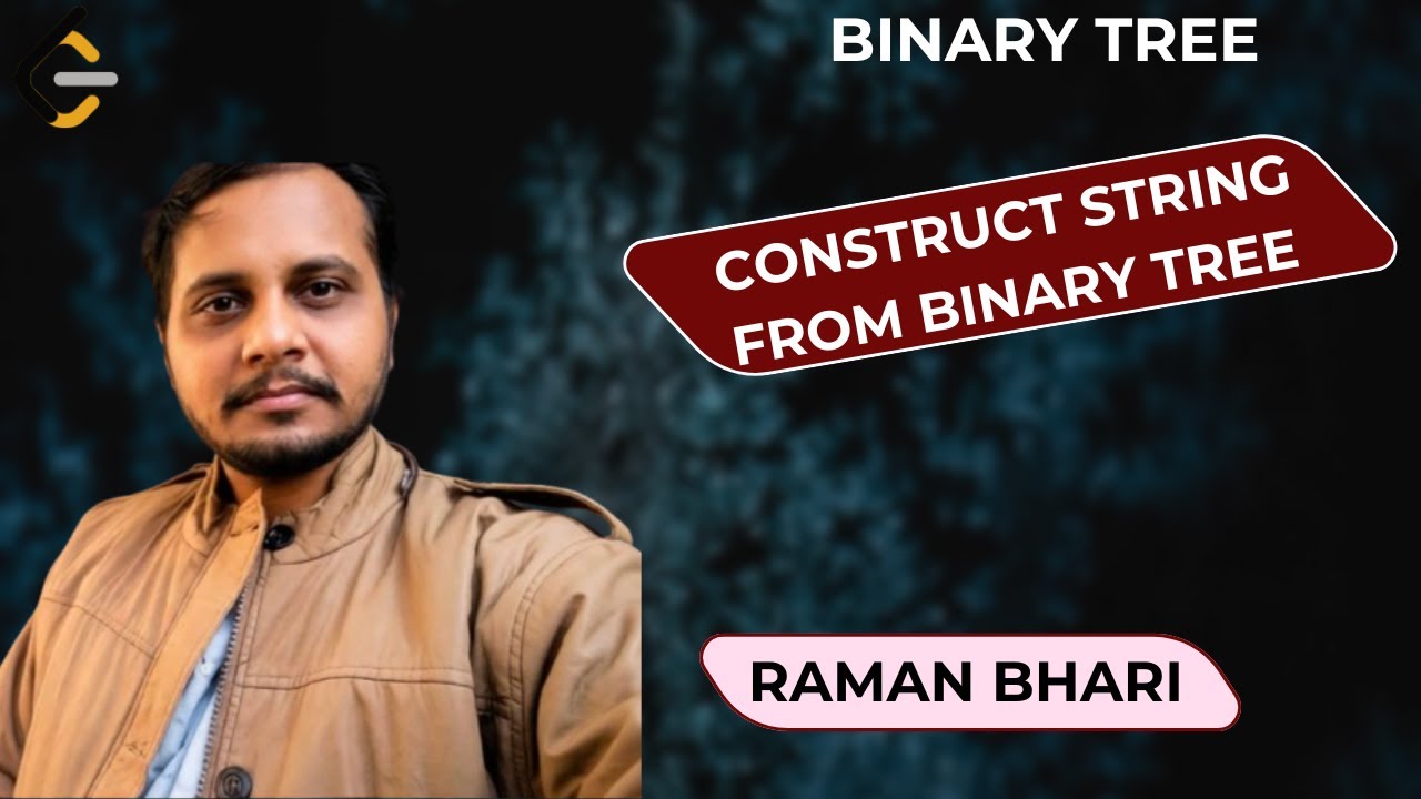Binary Tree to String | LeetCode 606 | Tree Traversal Explained Simply