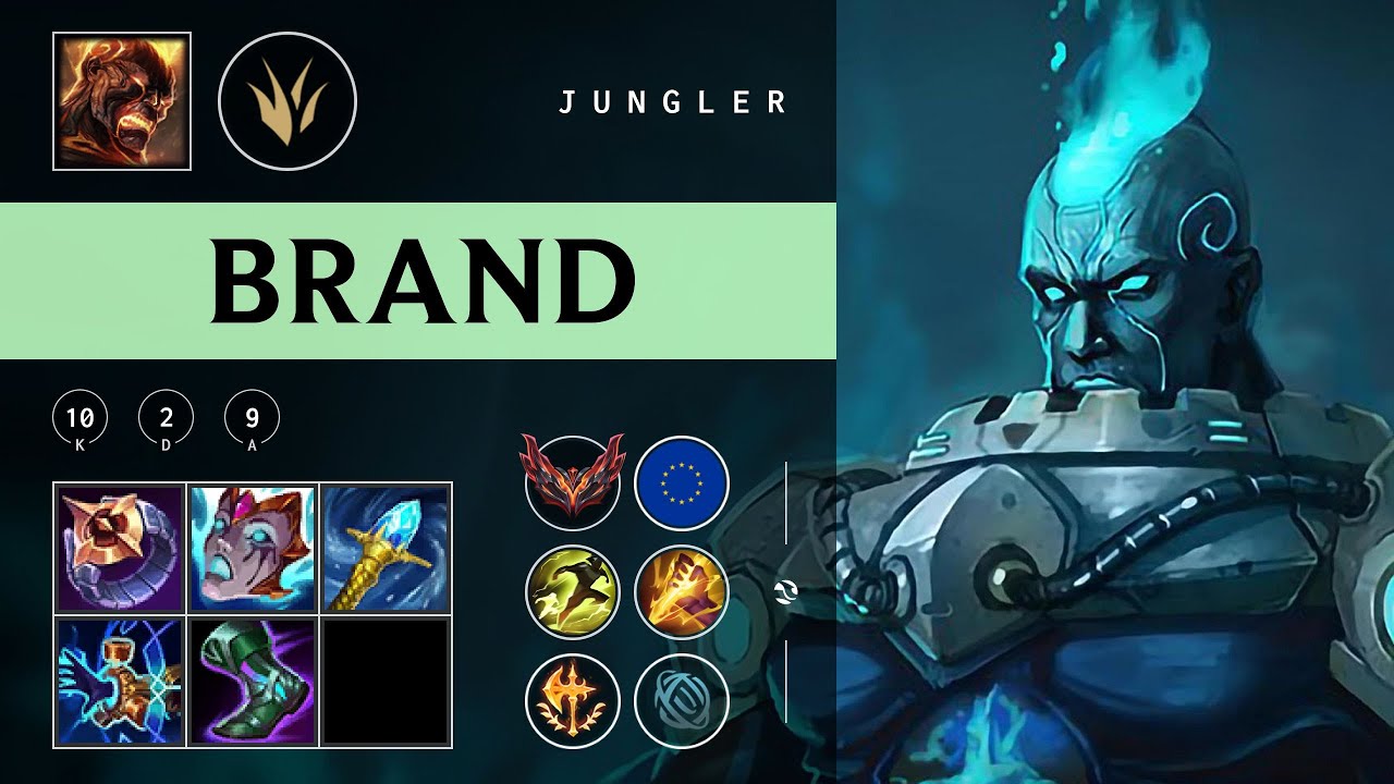 Brand Jungle vs Malphite - EUW Grandmaster Patch 25.23