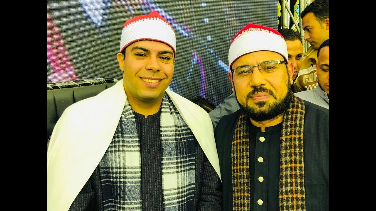 الشيخ محمد عبدالقادر أبوسريع =ابتهالات رووووعه -إحتفال أولاد القارح-بميلادالمصطفى(ص) 23-11-2018