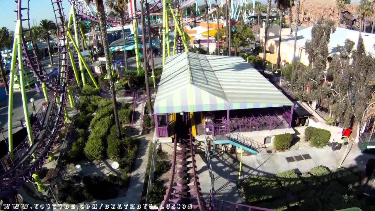 Boomerang *Defunct* On-ride Front Seat (HD POV) Knotts Berry Farm