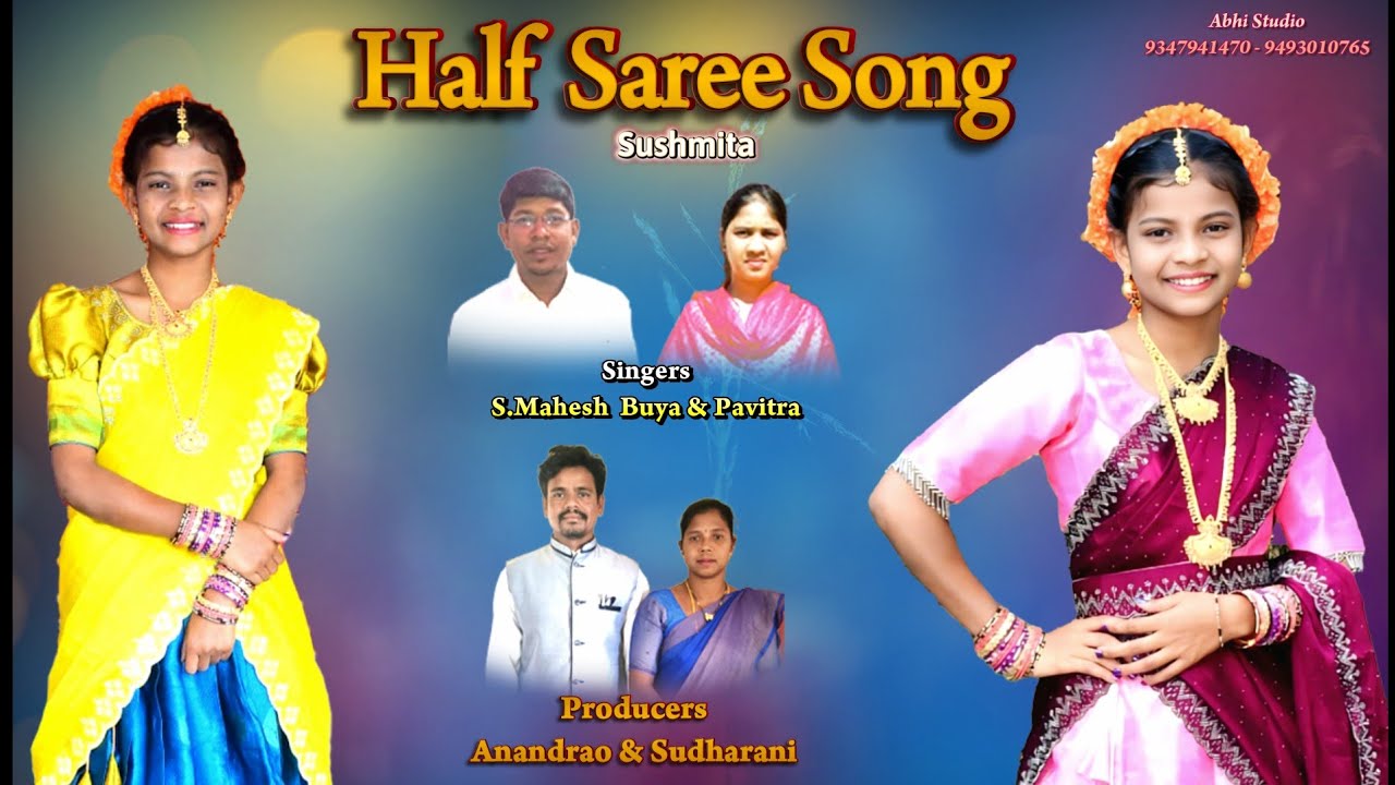 Sushmita Half Saree Function Song Full 4K Video ll Abhi Music Studio 
