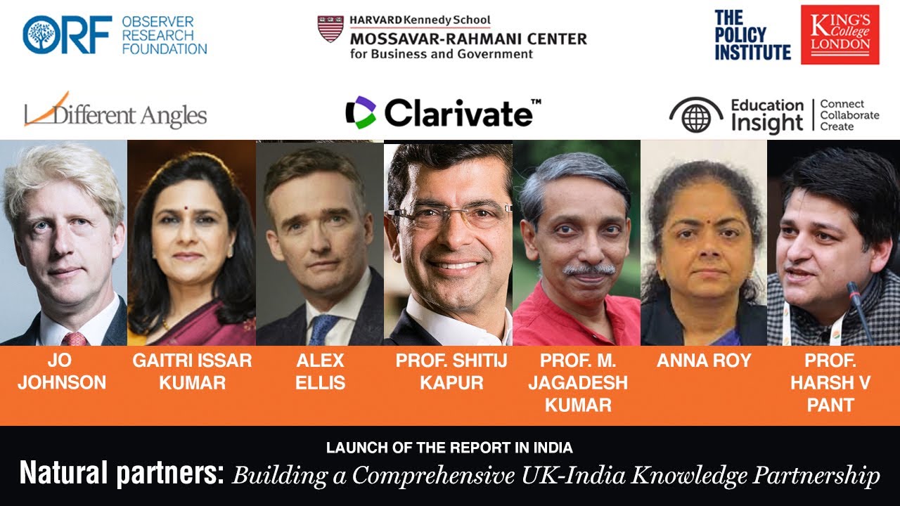 Natural Partners: Building a Comprehensive UK-India Knowledge Partnership