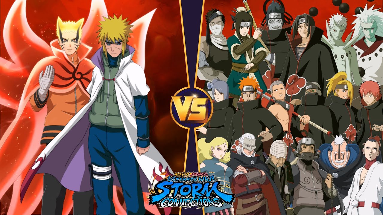 【Наруто и Минато против команды из двух человек: марафонская битва】 NARUTO X BORUTO Ultimate Ninj...