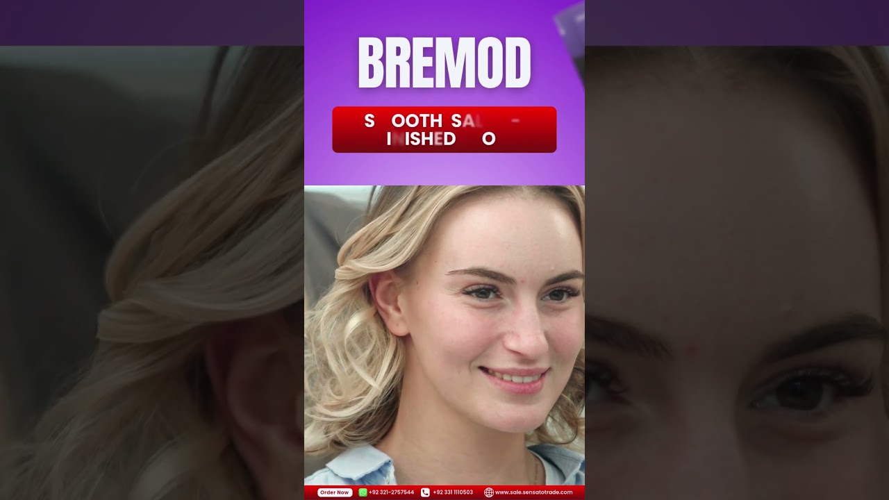 Bremod Ultra Violet Shampoo &ndash; No More Yellow Tones!