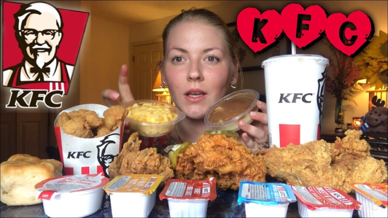 KFC Fried Chicken ~ ASMR Relaxing Eating Sounds Mukbang Eating Show 먹방