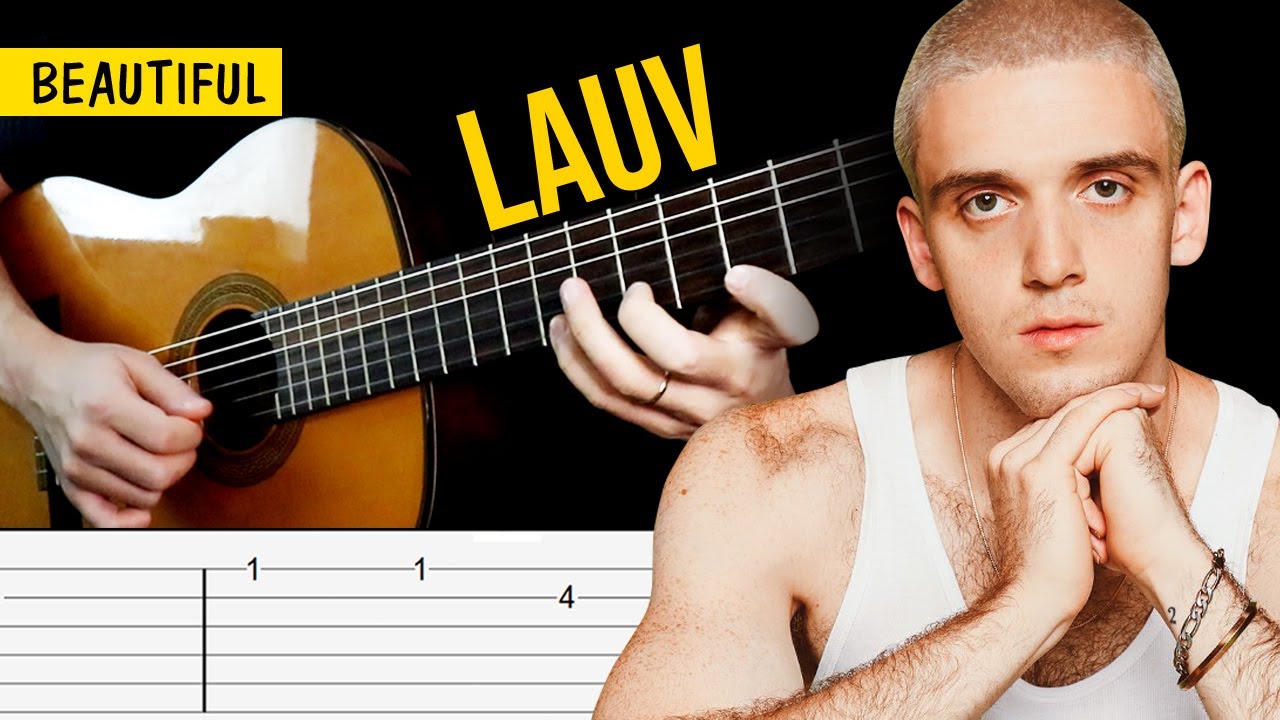 MODERN LONELINESS | One of LAUV's most beautiful songs | Guitar Tabs Tutorial