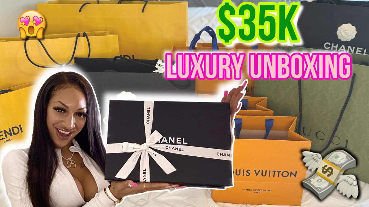 LUXURY UNBOXING HAUL 35K