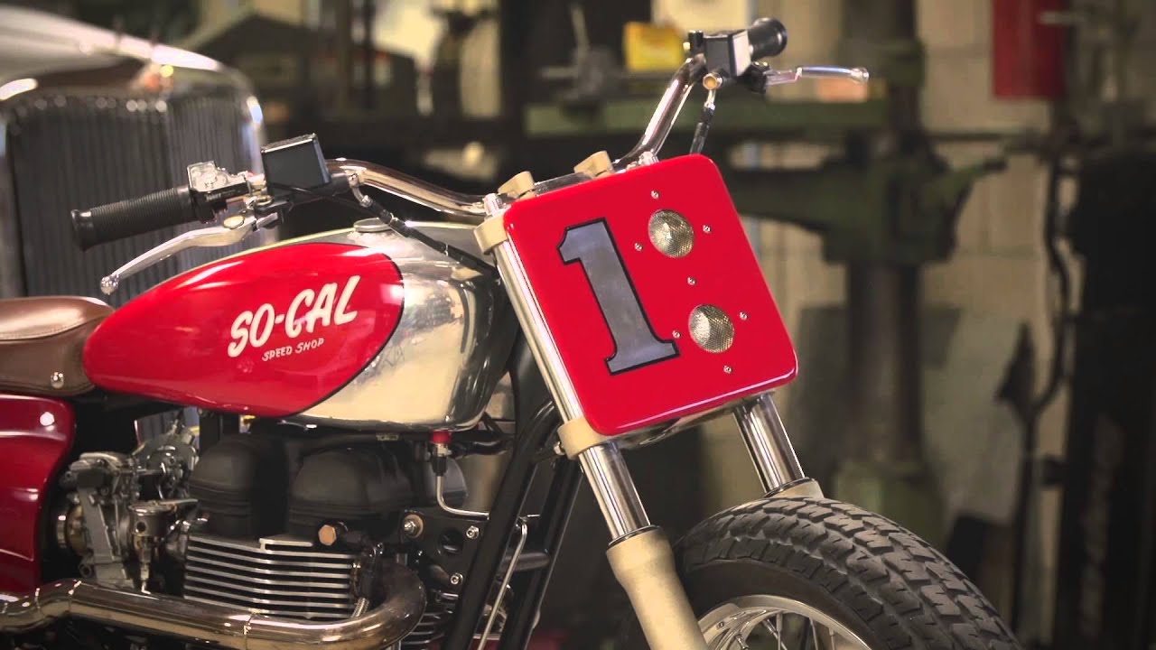 Vintage Triumph Hot Rod Motorcycle! | On Two Wheels