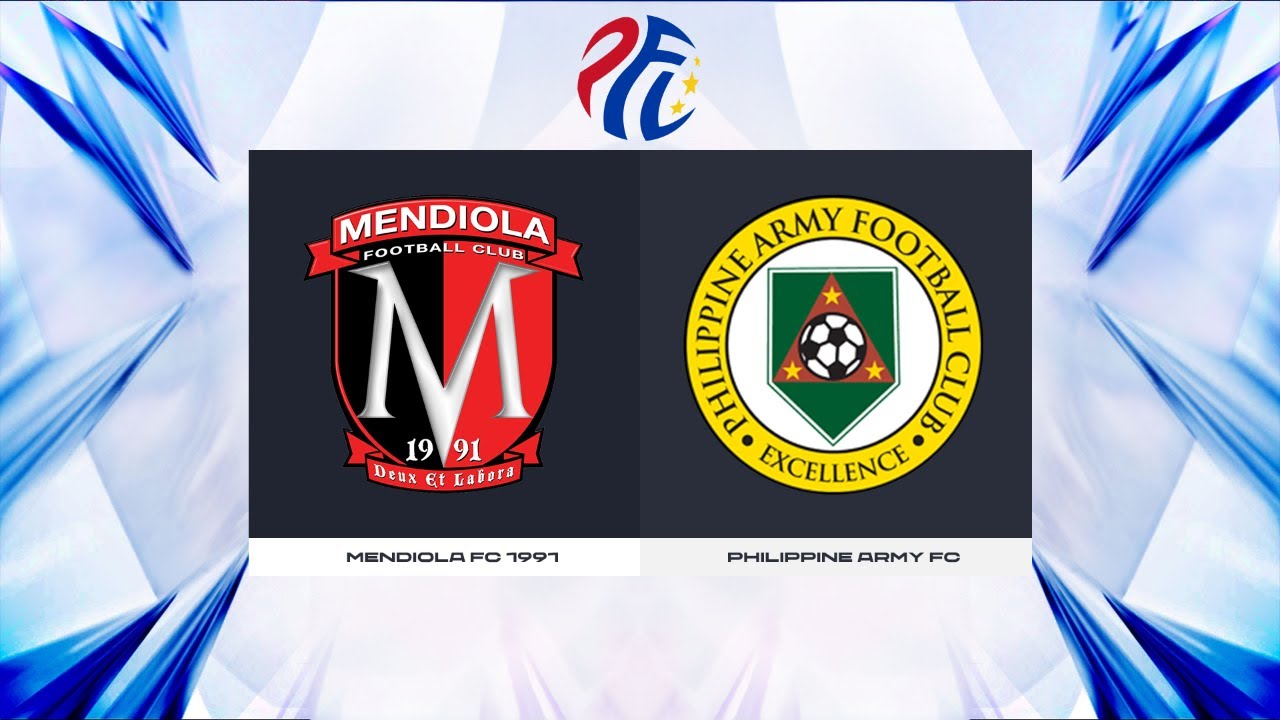 PFL Season 2024 - Mendiola FC 1991 vs. Philippine Army FC