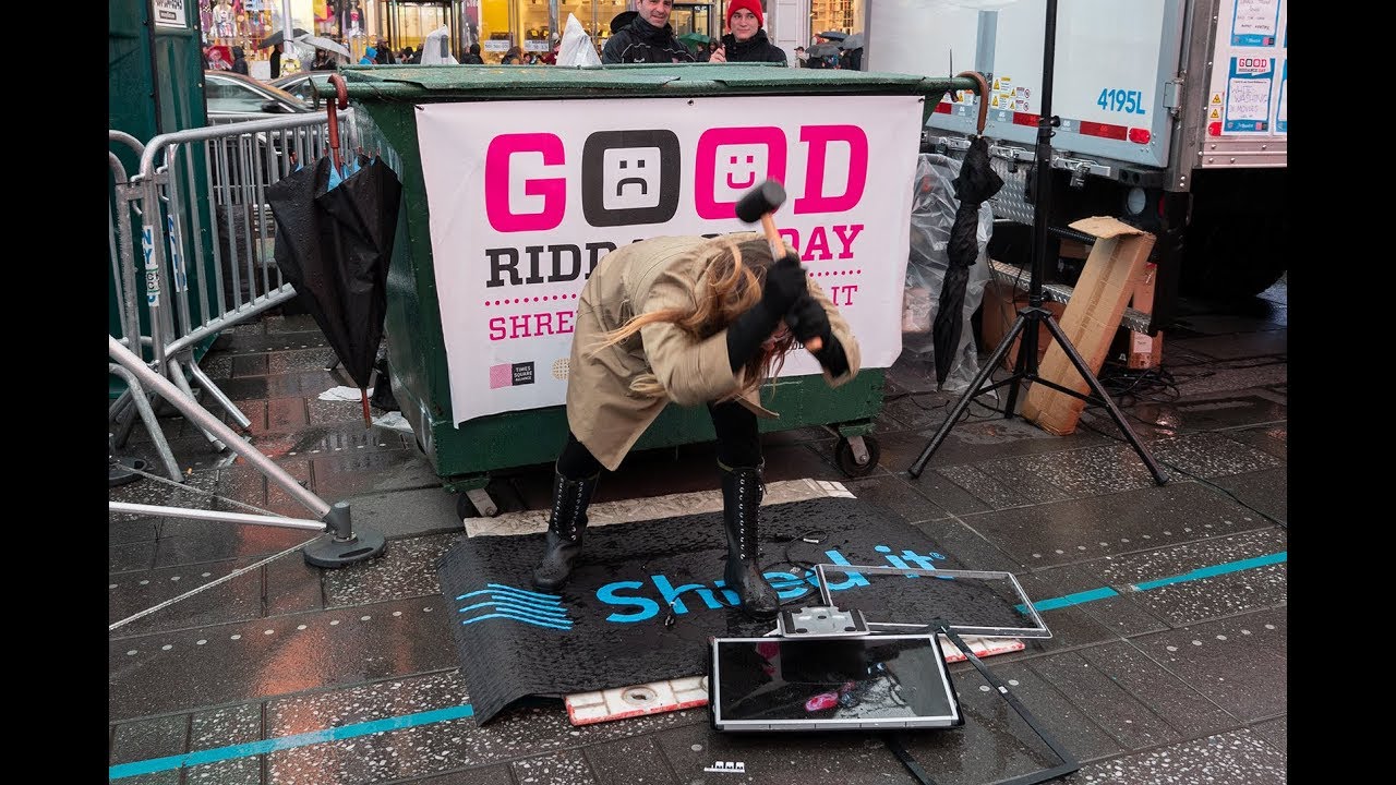 Good Riddance Day - Smash & Shred Event!