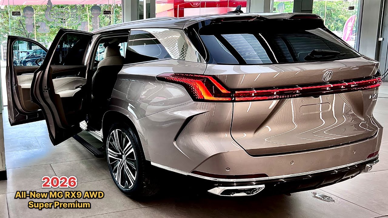 New Arrival! 2026 All-New MG RX9 AWD Super Premium - New Performance Exterior and Interior