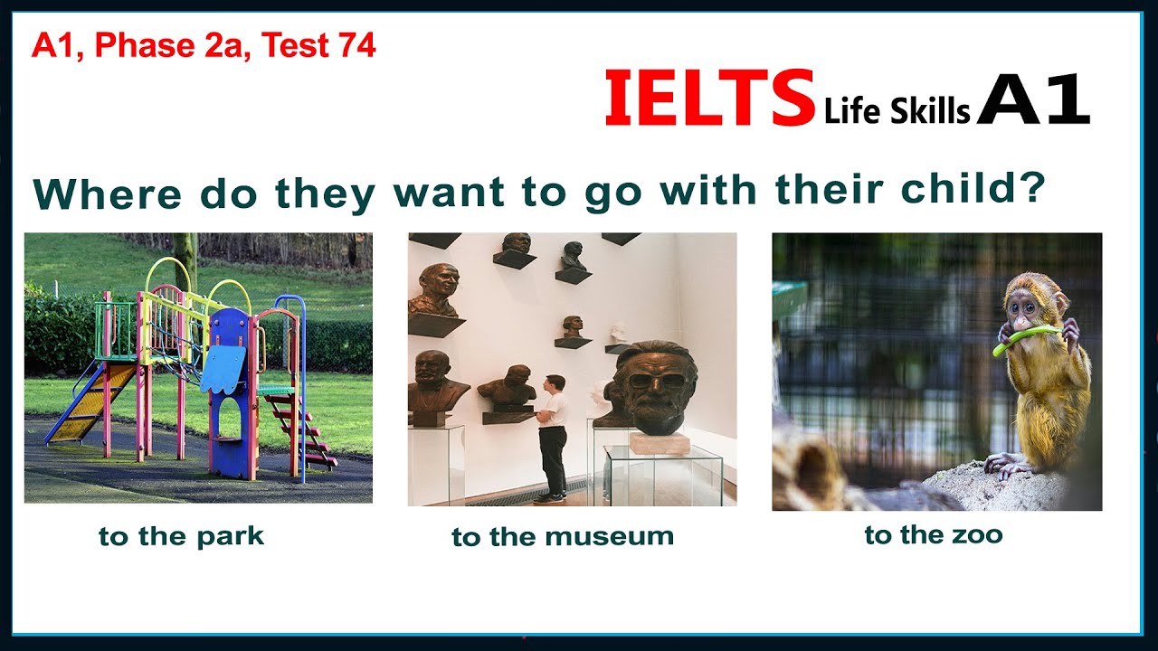IELTS Life Skills A1 Listening Test 74 ►  New 2025 🇬🇧