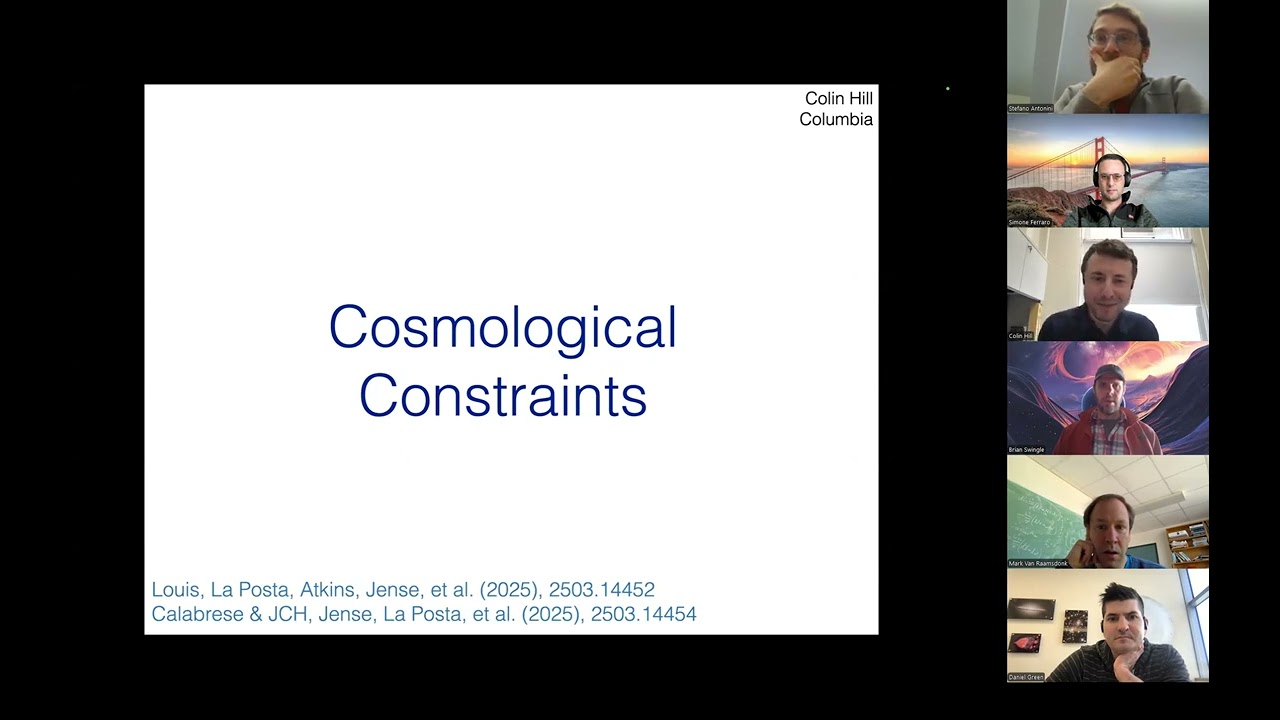7. Implications of Recent Cosmic Data (Simone Ferraro and Colin Hill)