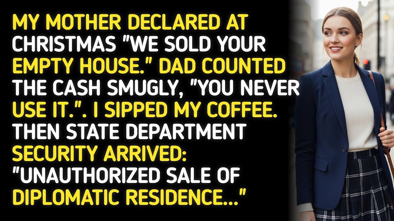 MY MOTHER DECLARED AT CHRISTMAS, “WE SOLD YOUR EMPTY HOUSE.” DAD COUNTED THE CASH SMUGLY