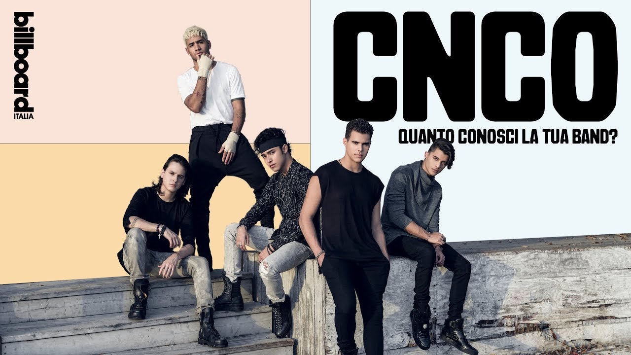 I CNCO giocano a 