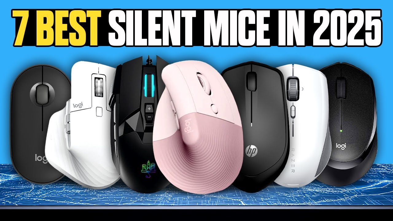 7 Best Silent Mice in 2025 (Real Sound Tests)