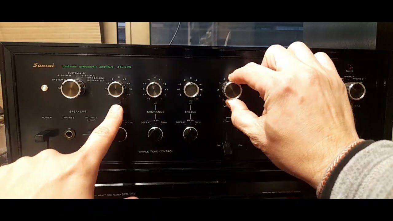 Amplificador Sansui Au-999