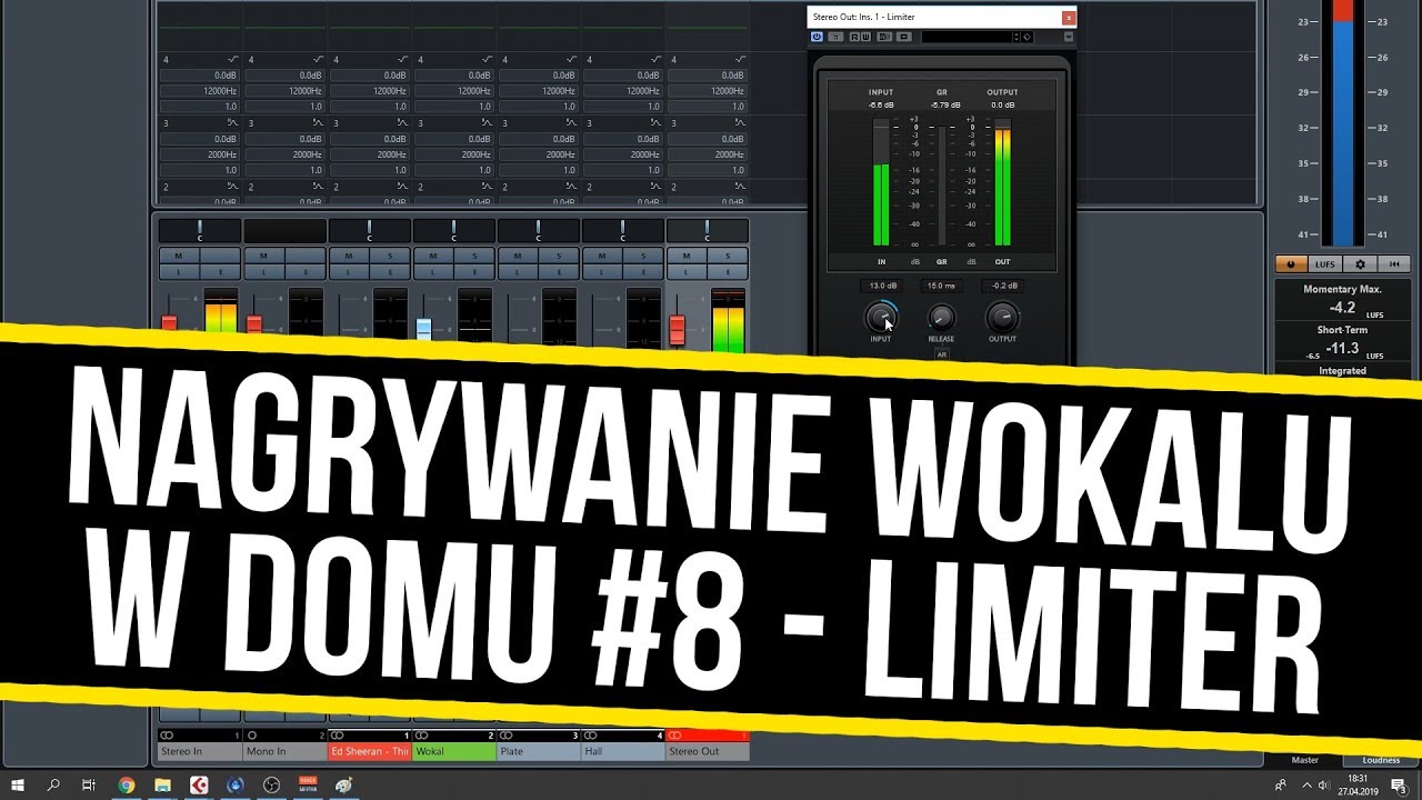 Jak nagrywać wokal w domu #8 - Limiter