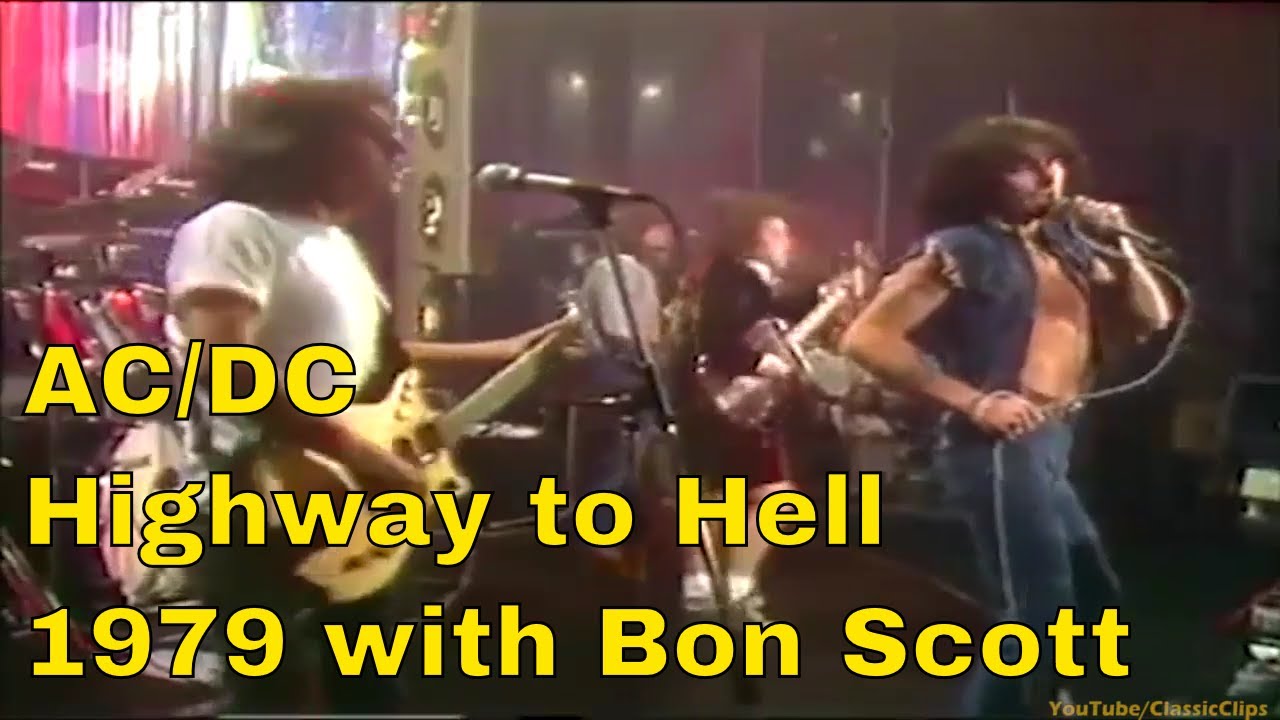 AC/DC - Highway To Hell - Rare Live Performane with Bon Scott 1979