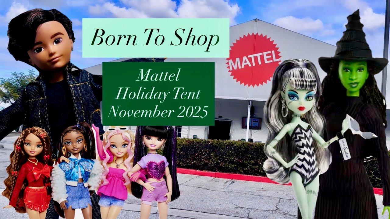 Mattel Holiday Tent November 2025 | Born To Shop