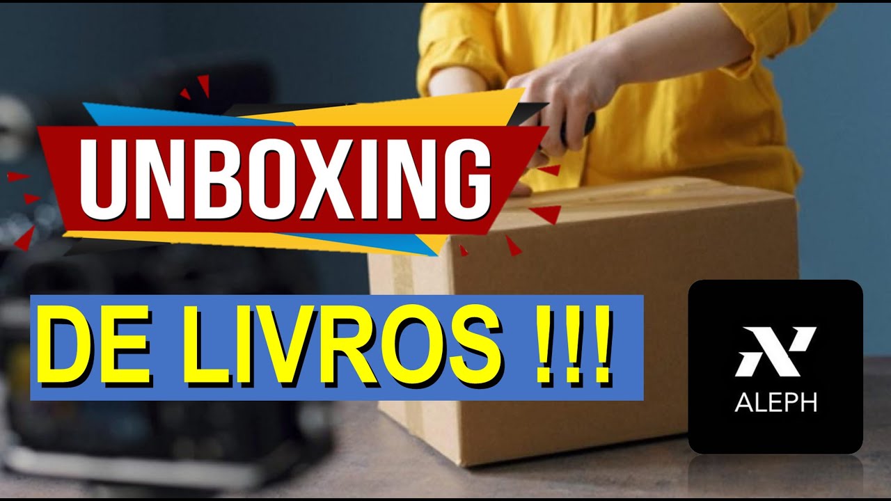Unboxing de Livros - 7  ( Promo&ccedil;&atilde;o Editora Aleph )