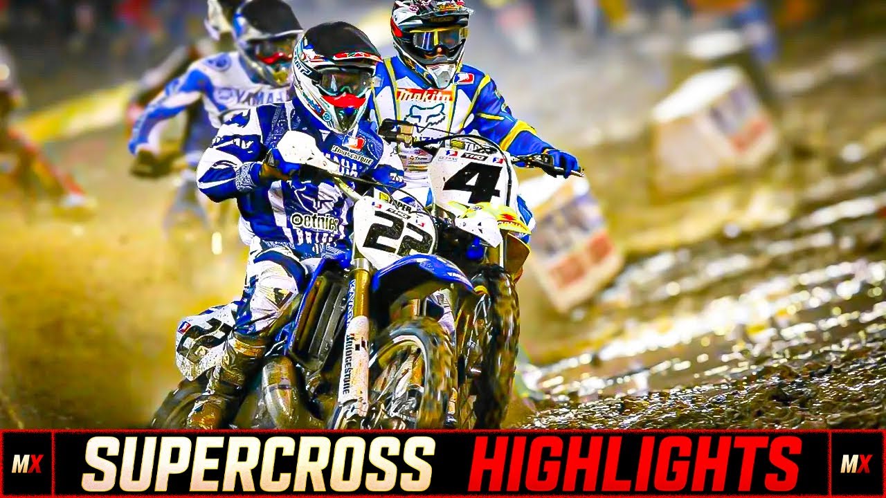 RICKY CARMICHAEL VS CHAD REED - 2005 SUPERCROSS