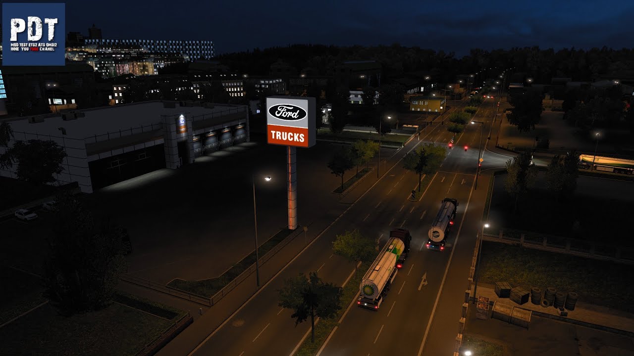 ✅[ETS2. V1.36]...PDT...SiSL&rsquo;s City Lighting for 1.36