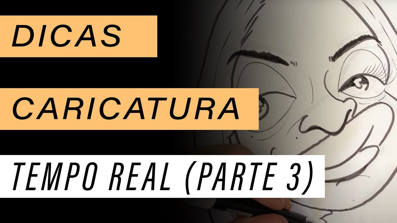 Caricatura tempo real com dicas (parte 3)