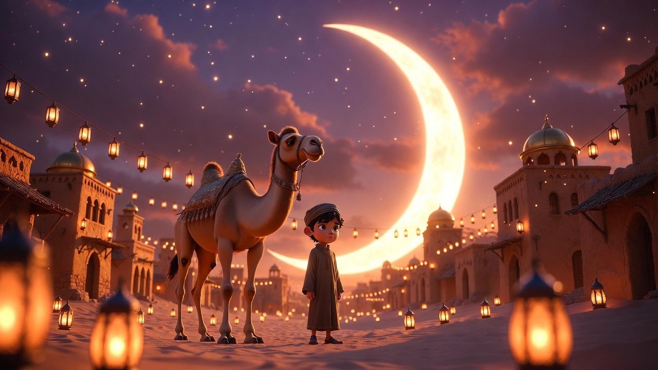 The Boy Who Lit the Desert | Emotional Ramadan Story About Charity, Sabr and Barakah