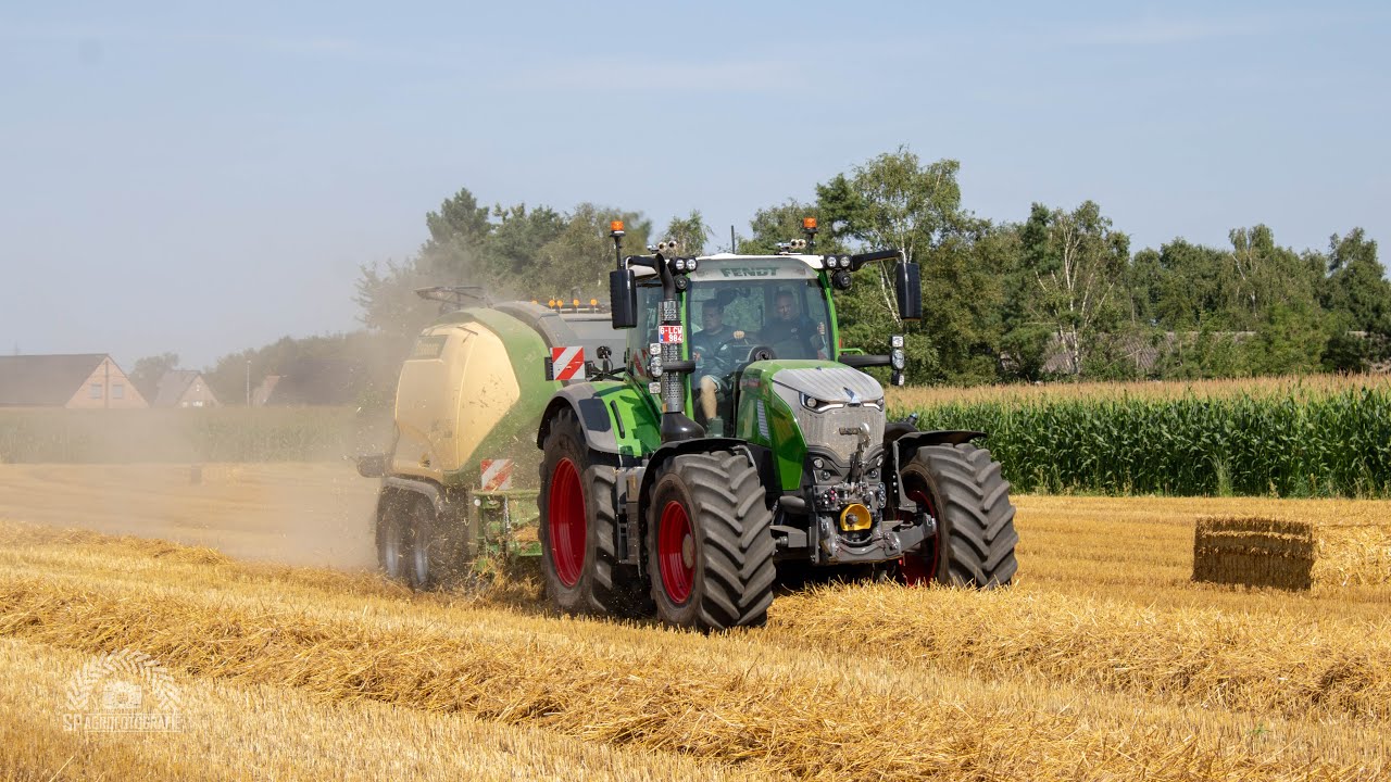 Fendt 728 - Krone Big Pack 1270VC / Hoeve De Heuvel