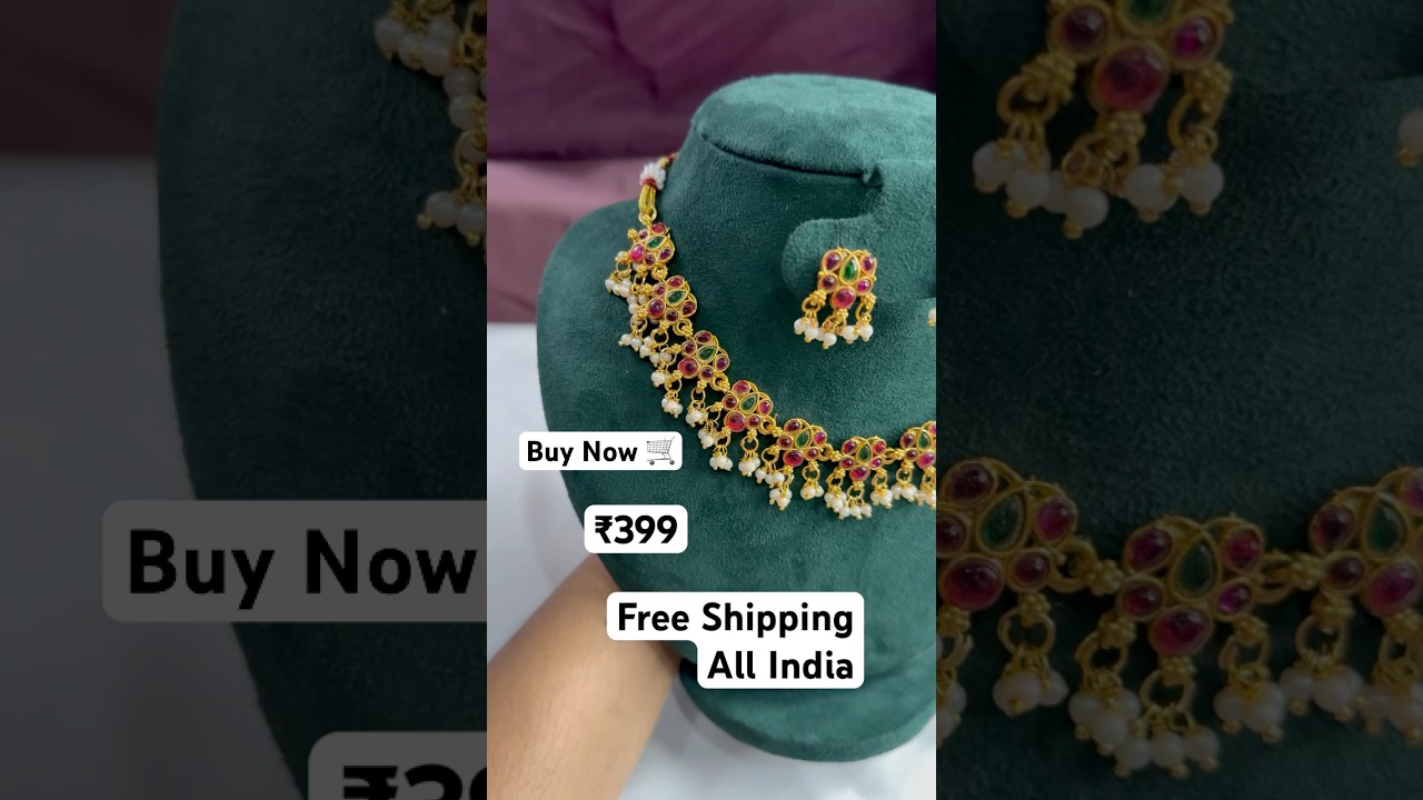 Kemp Stone With Bead Hanging Necklace