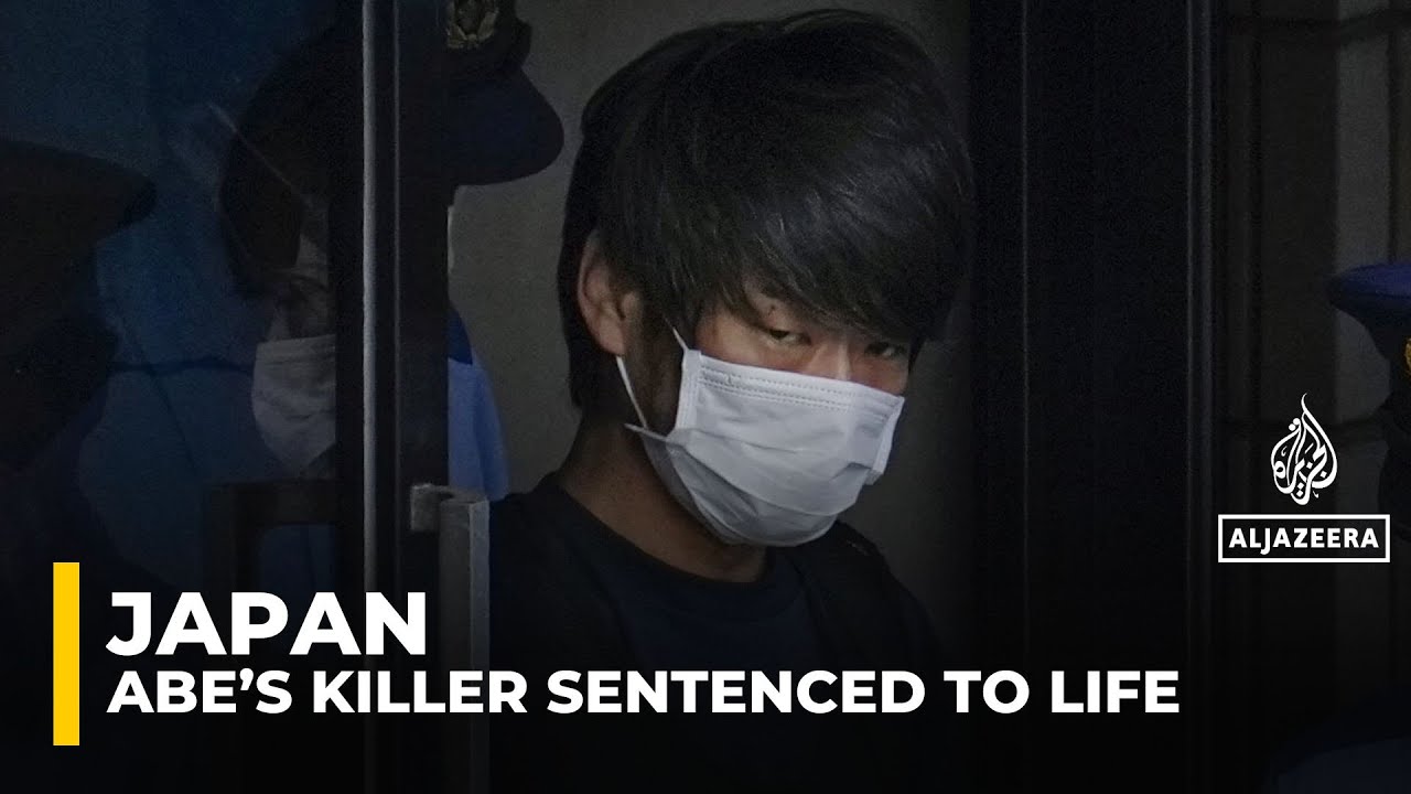 Man who killed Japan's former PM Shinzo Abe sentenced to life in prison