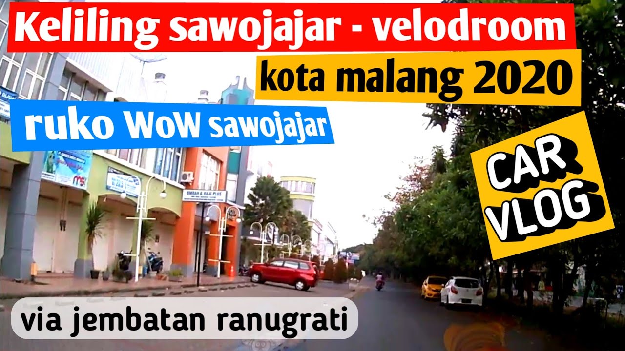 Keliling sawojajar kota malang | Kawasan ruko-ruko.