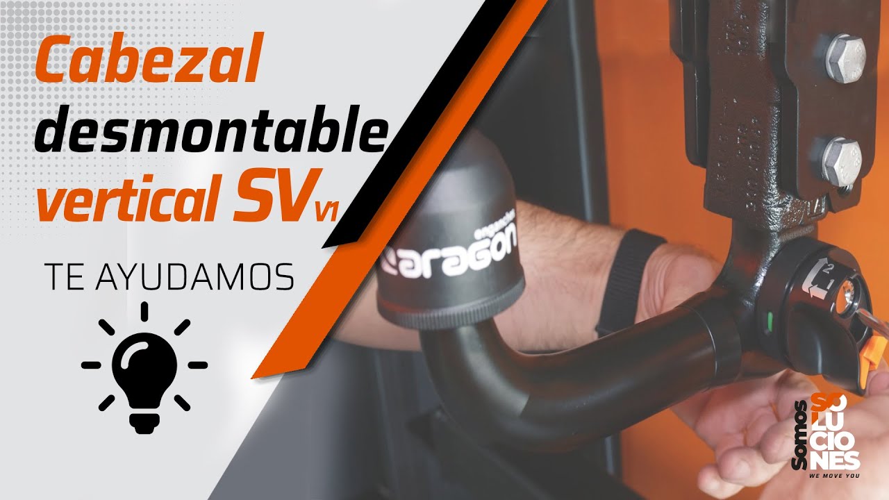 C&oacute;mo instalar y retirar la bola desmontable vertical SV V1