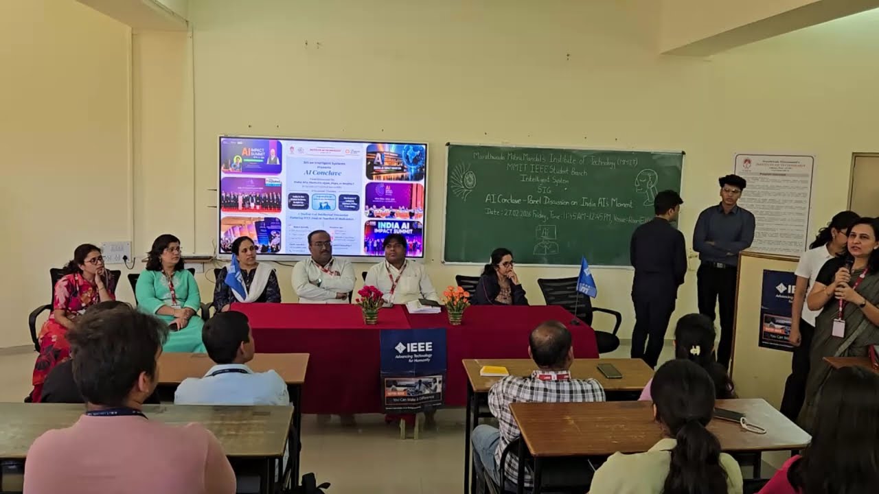 AI Conclave 2026 | India AI’s Moment: Hype, Hope or Reality? | Organized by IEEE MMIT Student Branch