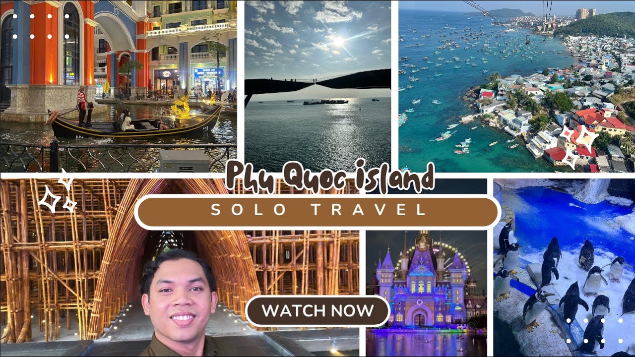 Solo Travel 4D3N ke Phu Quoc Island: Grandworld, Vinpearl Safari, VinWonders & Hon Thom Cable Car